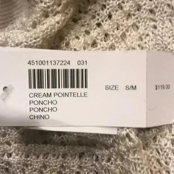 Chico’s size S poncho - Picture 3 of 3